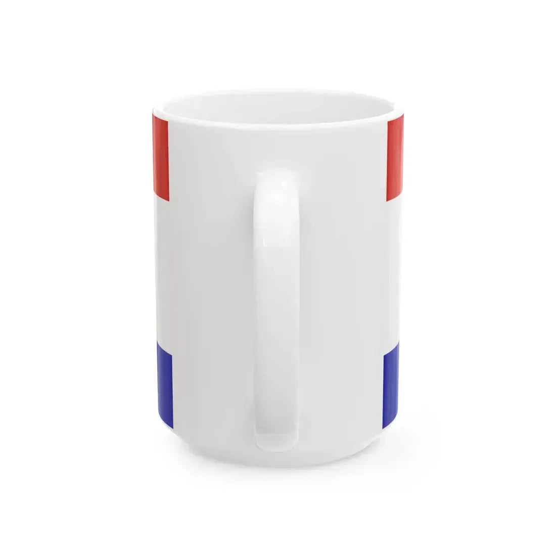 Flag of Sussex County Delaware (United States) White Coffee Mug - Go Mug Yourself