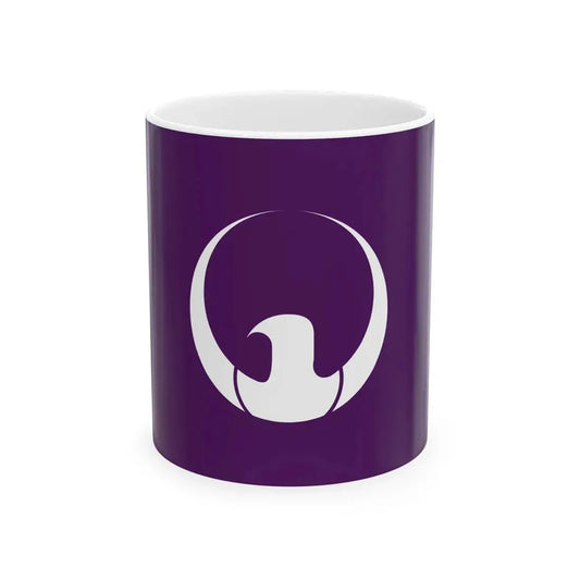 Flag of Suwa Nagano (Japan) White Coffee Mug 11oz - Go Mug Yourself