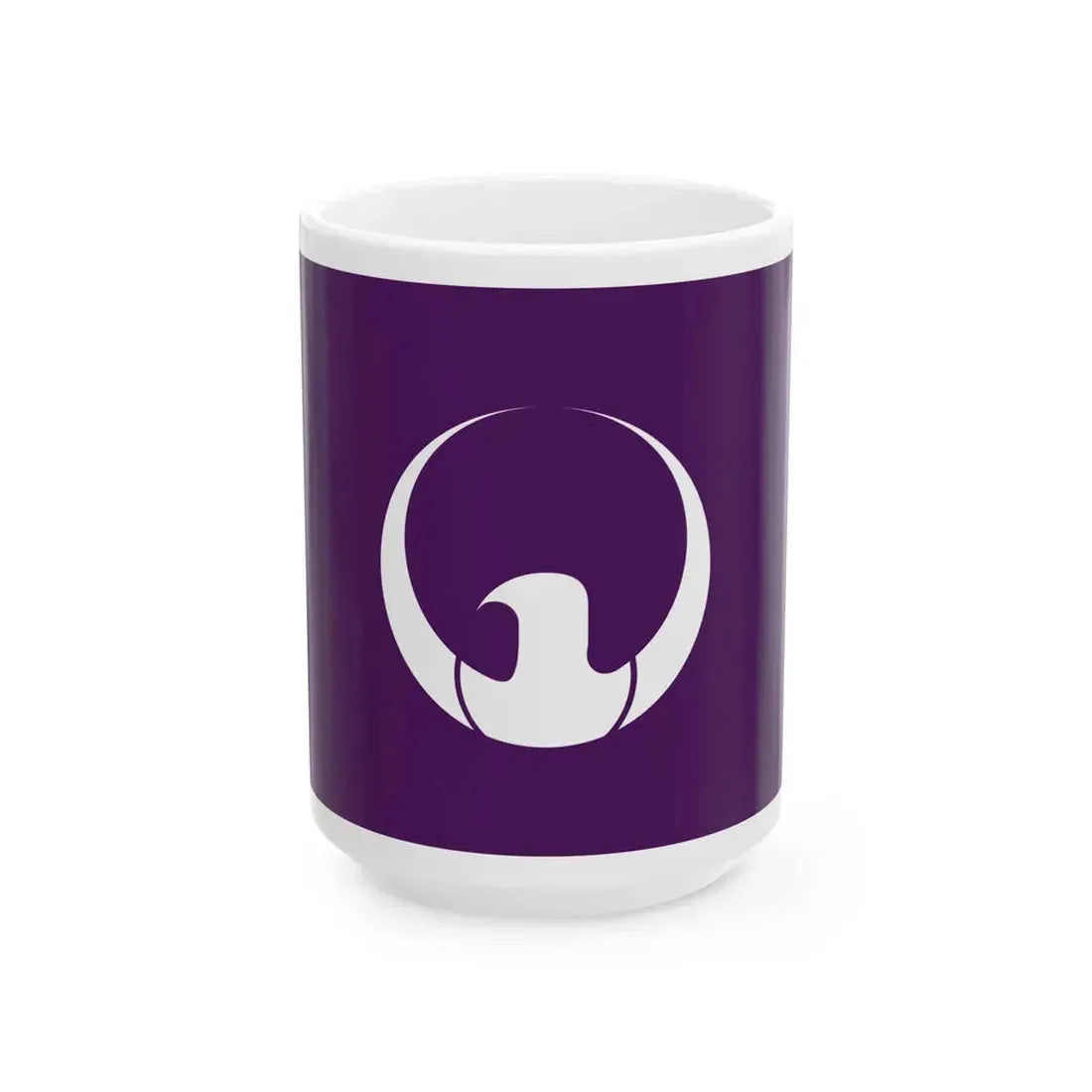 Flag of Suwa Nagano (Japan) White Coffee Mug 15oz - Go Mug Yourself