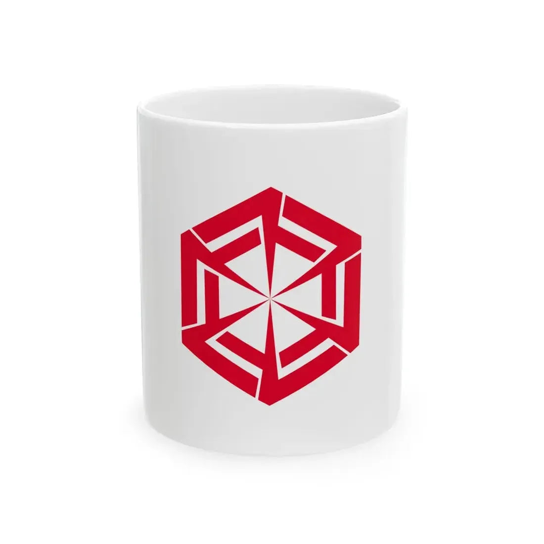 Flag of Suzaka Nagano (Japan) White Coffee Mug 11oz - Go Mug Yourself