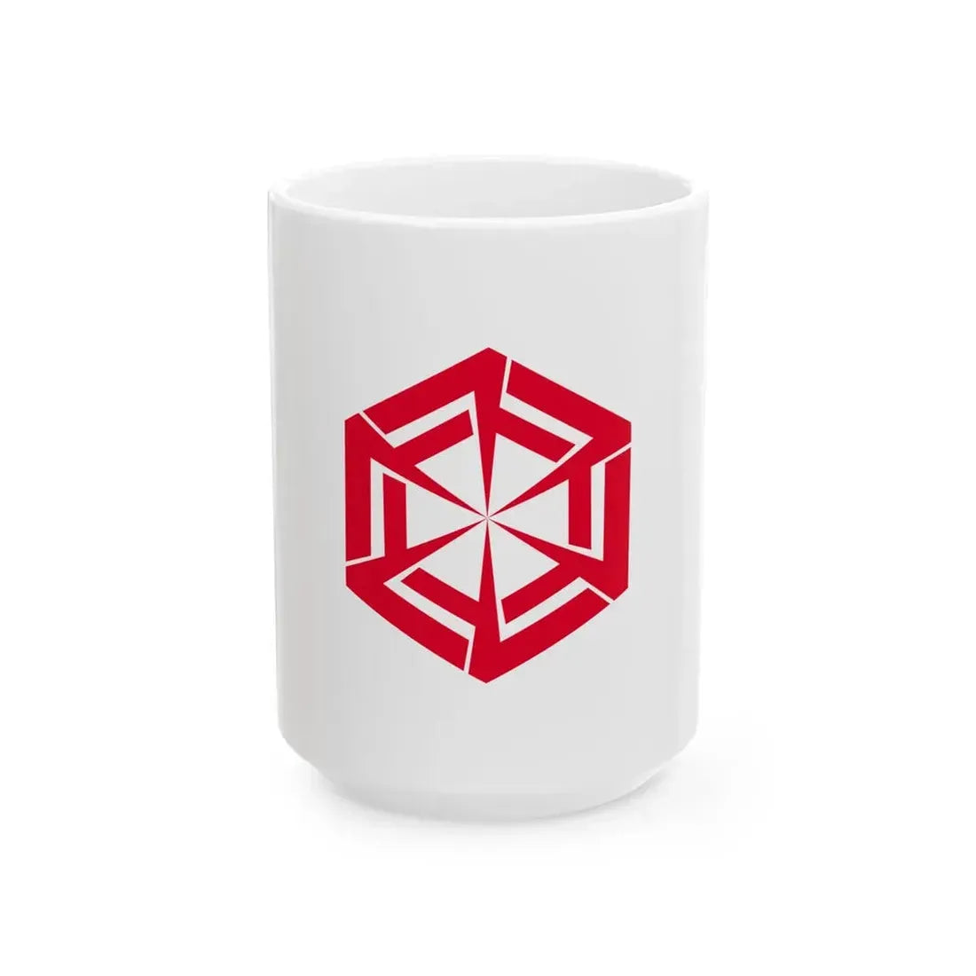 Flag of Suzaka Nagano (Japan) White Coffee Mug 15oz - Go Mug Yourself