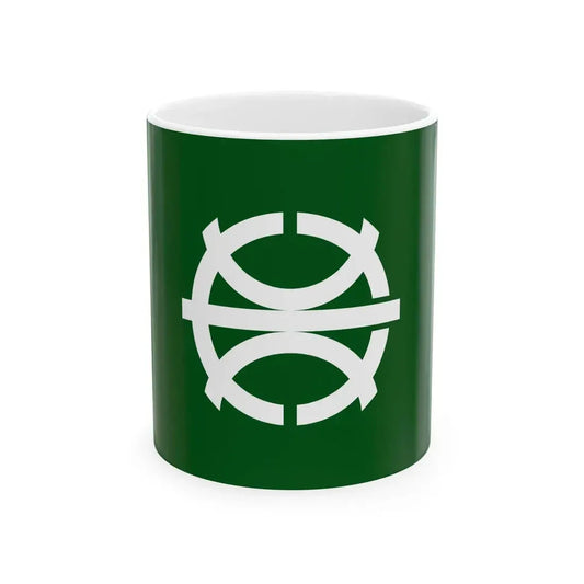 Flag of Suzuka Mie (Japan) White Coffee Mug 11oz - Go Mug Yourself