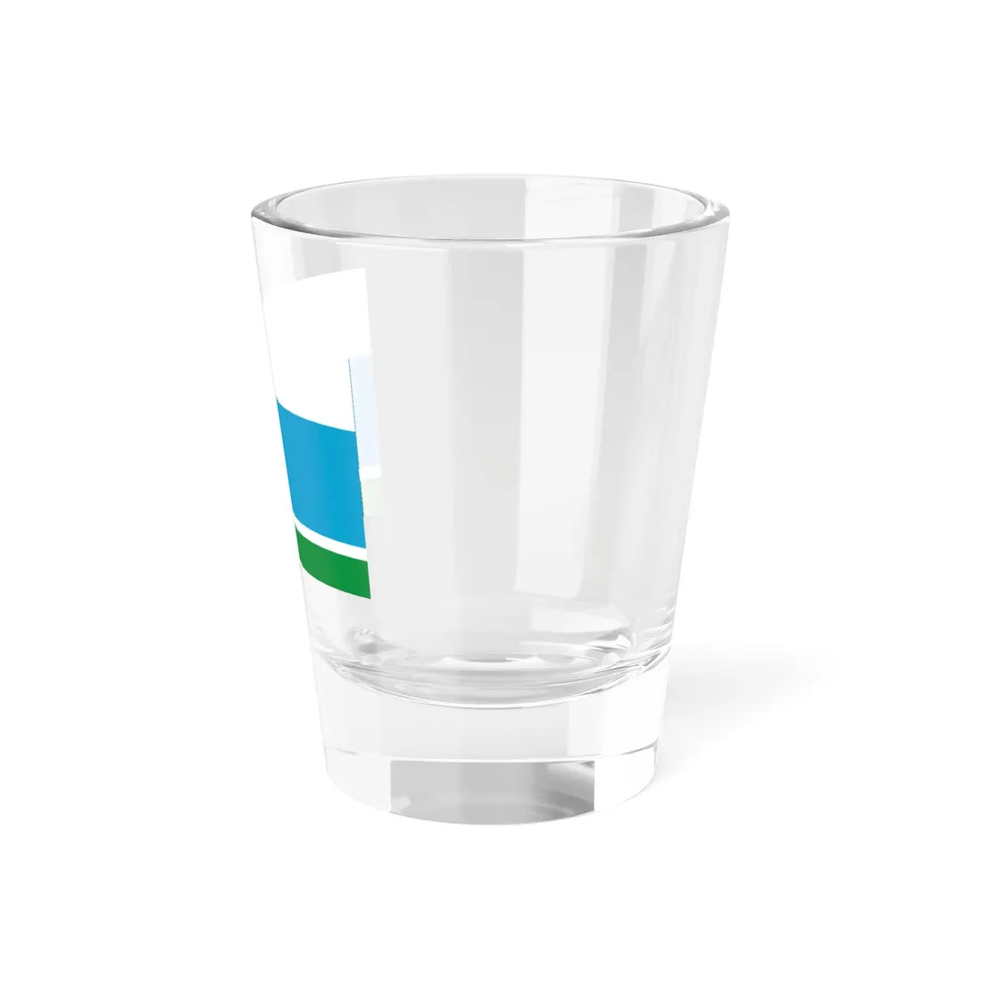 Flag of Sverdlovsk Oblast 1997 (Russia) Shot Glass 1.5oz - Go Mug Yourself