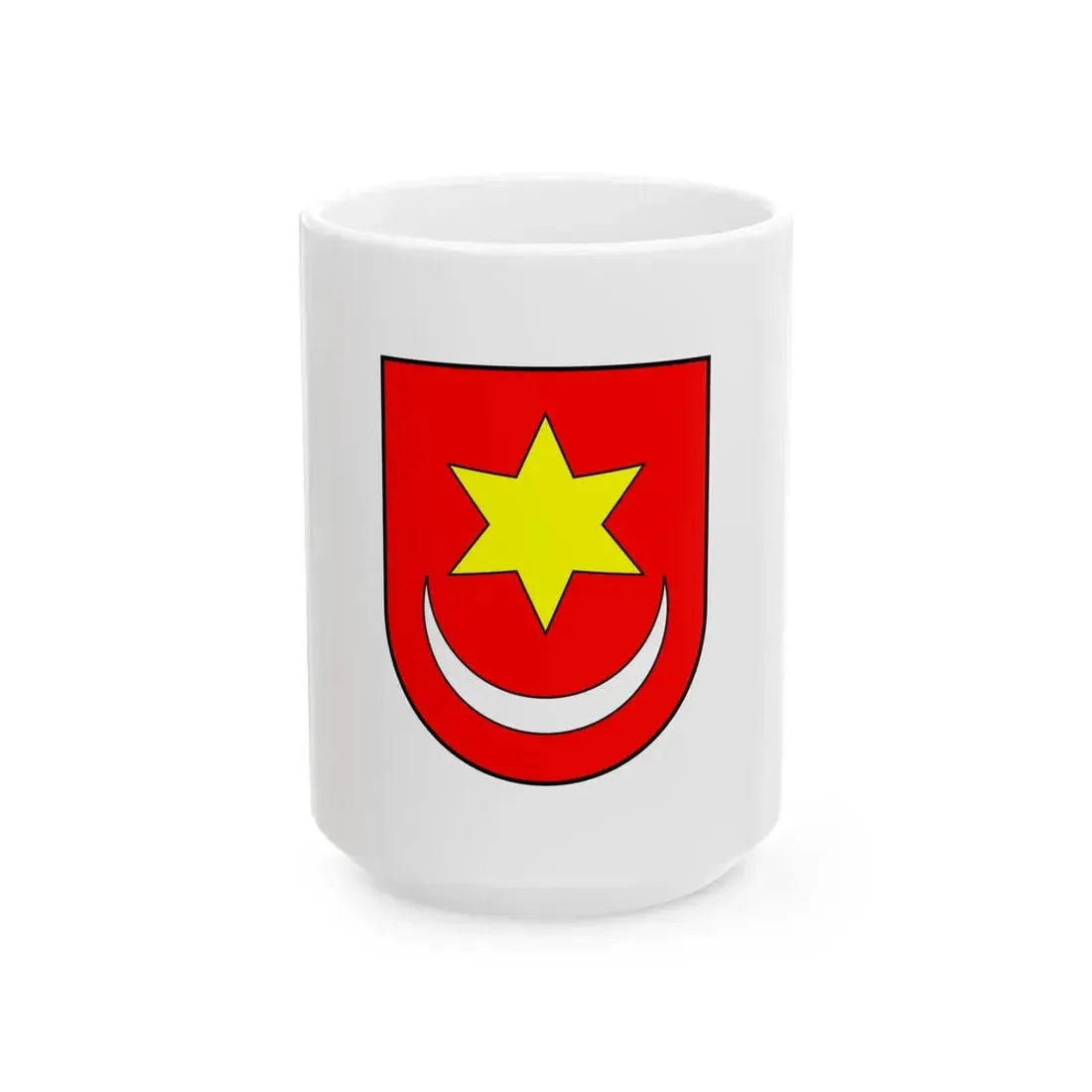 Flag of Sveti Ivan Zelina (Croatia) White Coffee Mug 15oz - Go Mug Yourself