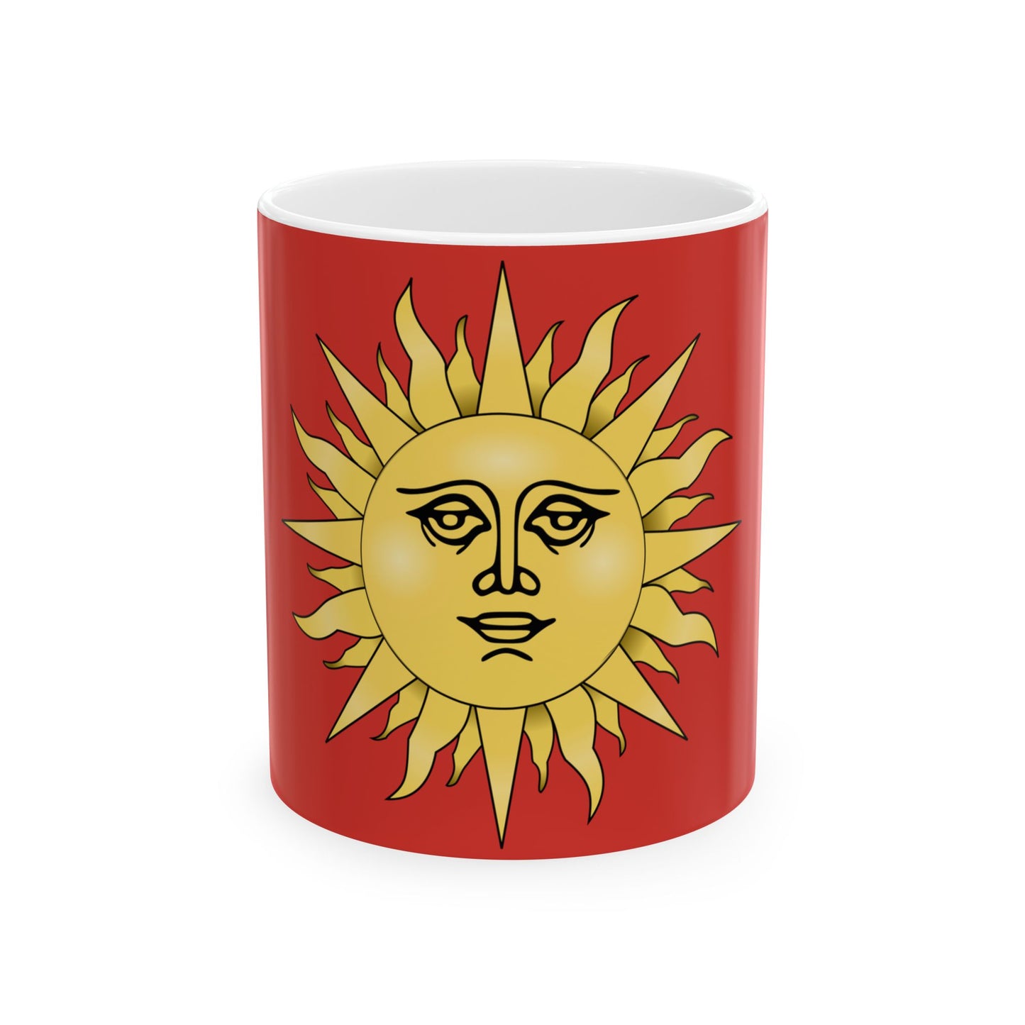 Flag of Svietlahorsk (Belarus) White Coffee Mug-11oz-Go Mug Yourself