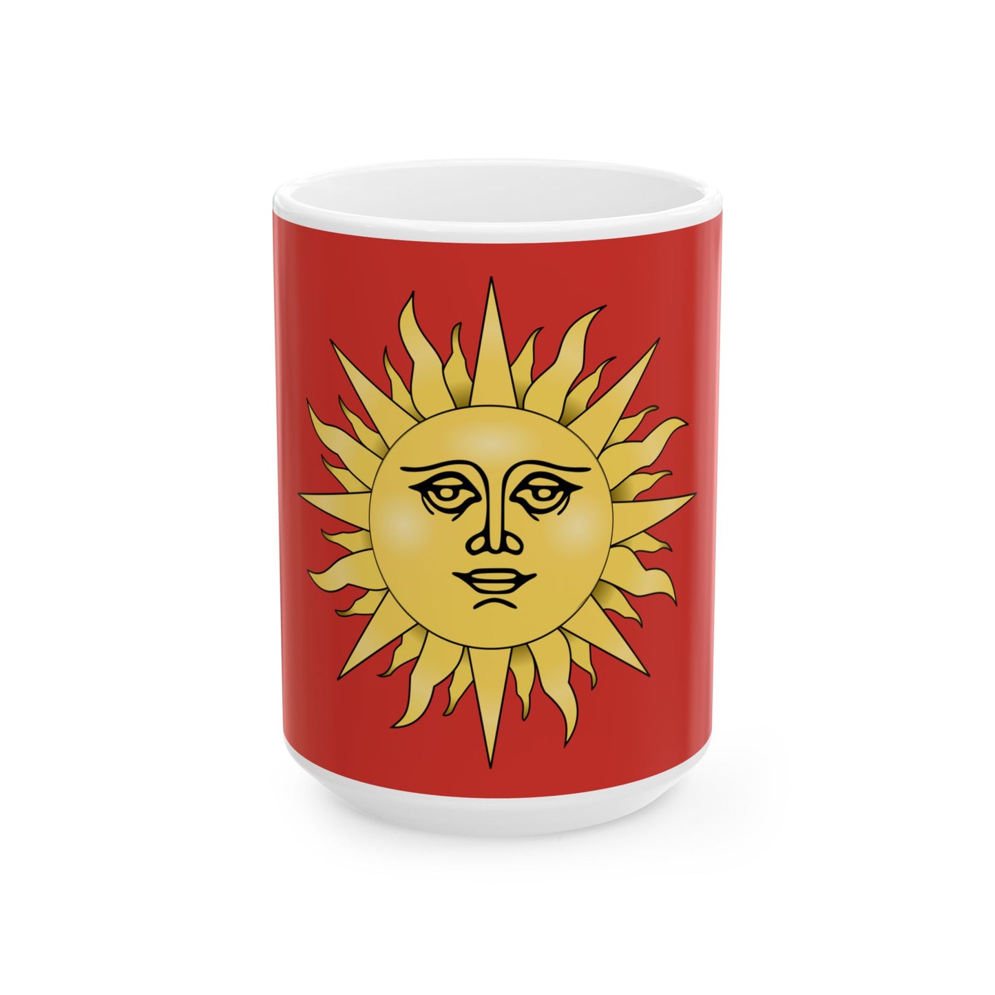 Flag of Svietlahorsk (Belarus) White Coffee Mug-15oz-Go Mug Yourself