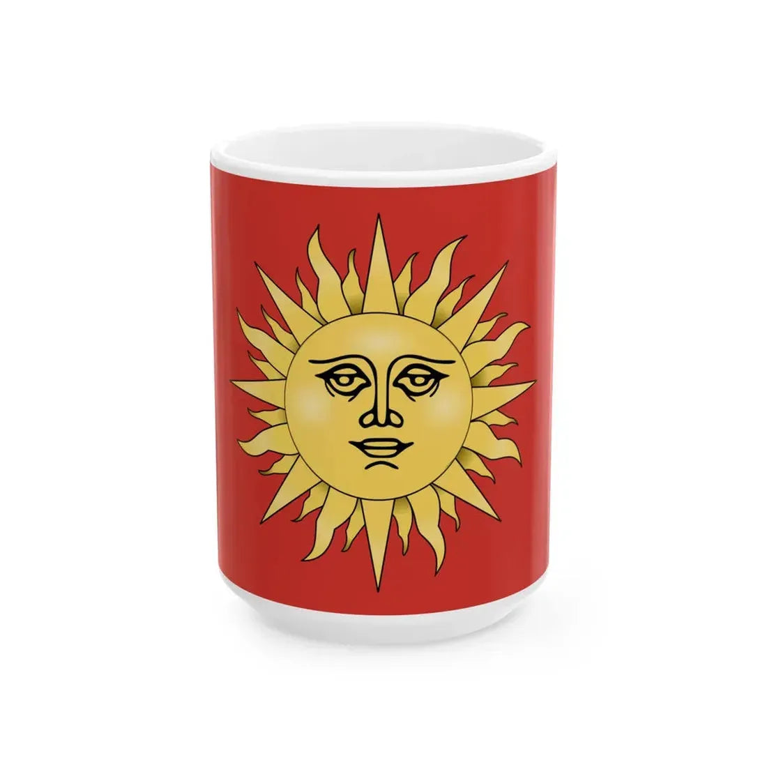 Flag of Svietlahorsk (Belarus) White Coffee Mug 15oz - Go Mug Yourself