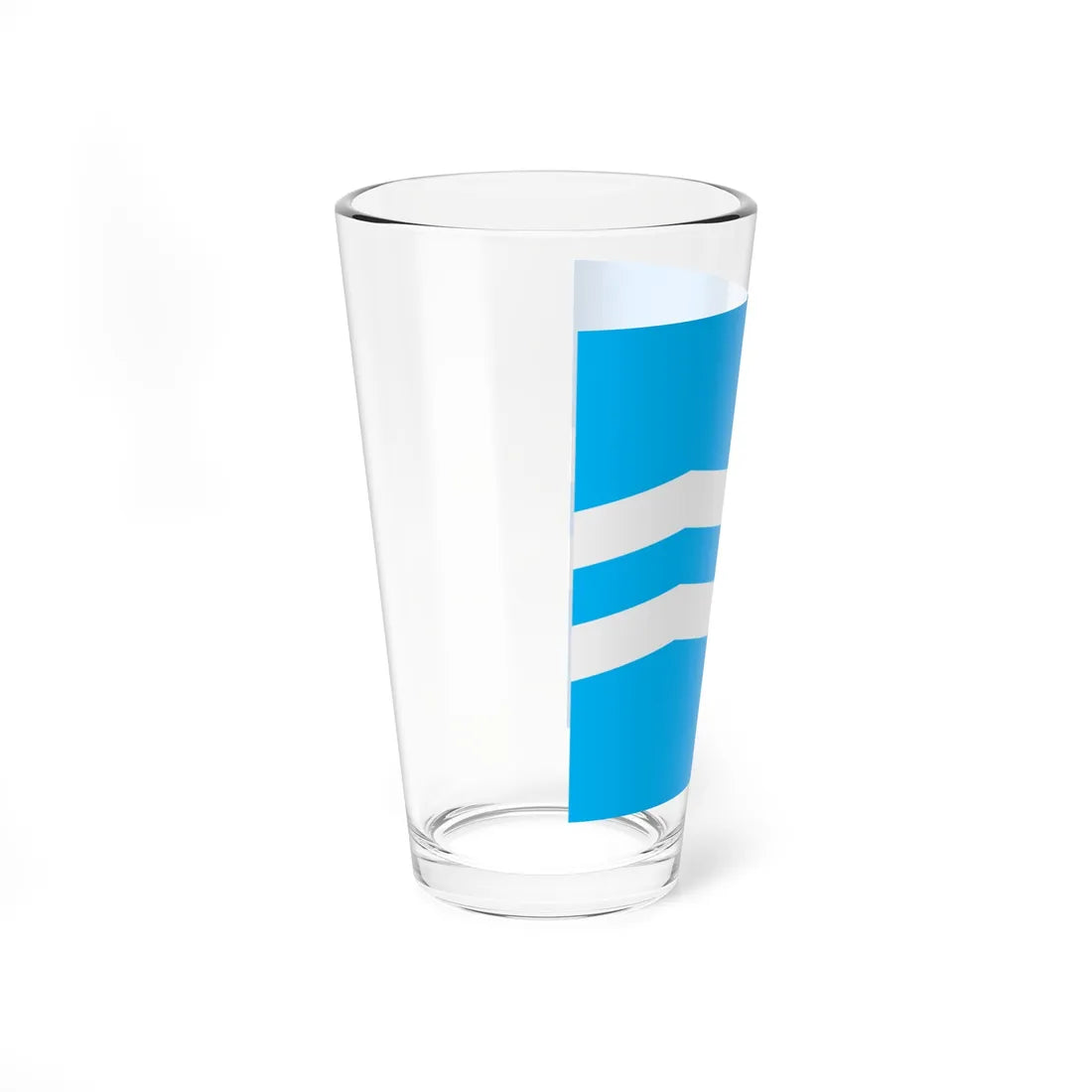 Flag of Svitlovodsk (Ukraine) Pint Glass 16oz - Go Mug Yourself