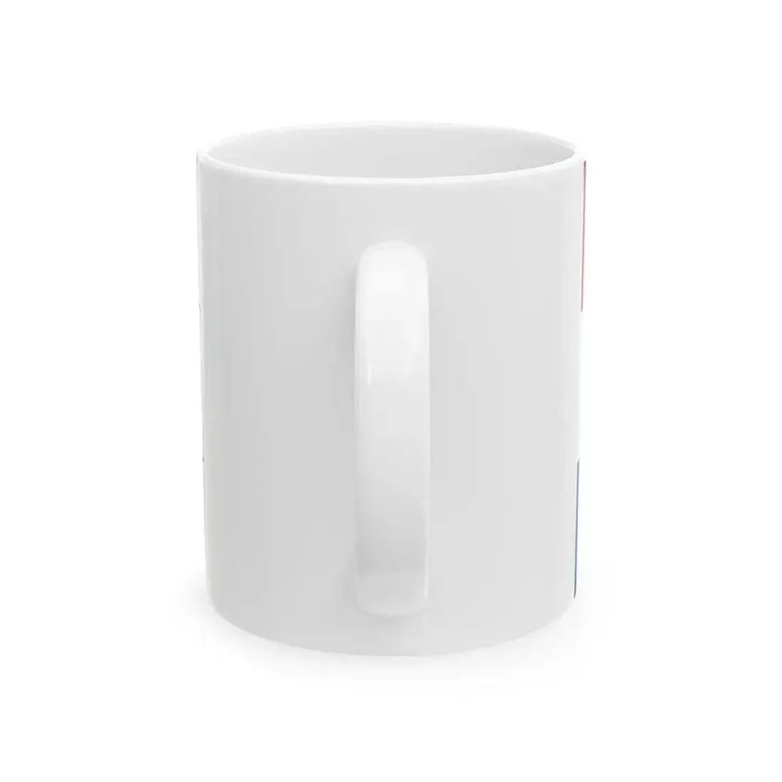 Flag of SVPR No Lettering (Netherlands) White Coffee Mug - Go Mug Yourself