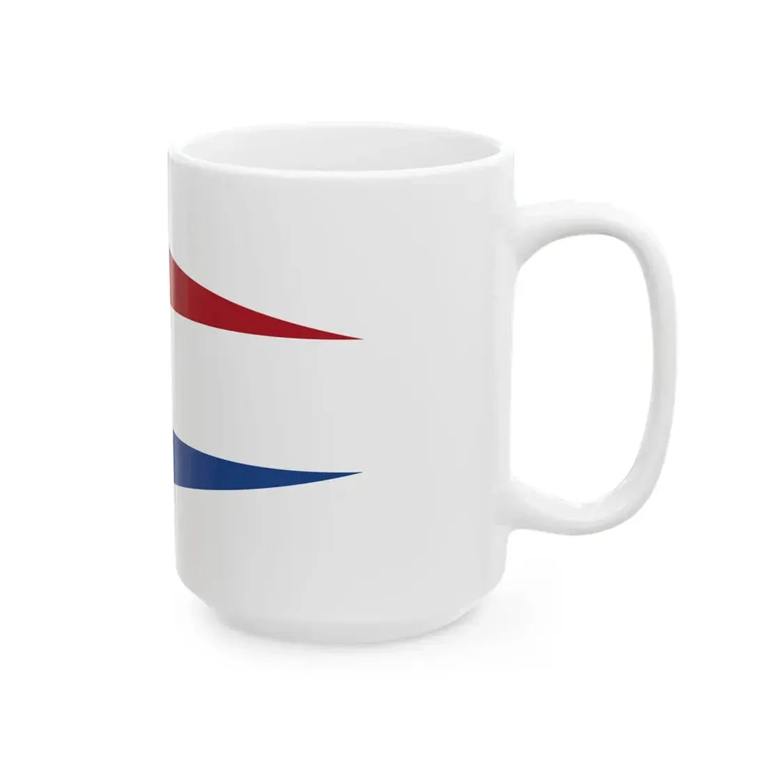 Flag of SVPR No Lettering (Netherlands) White Coffee Mug - Go Mug Yourself