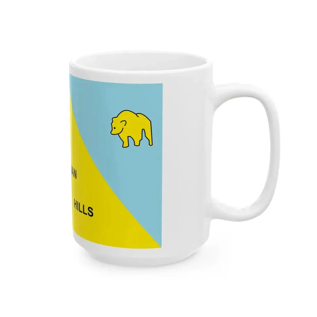 Flag of Swan Hills (Canada) White Coffee Mug - Go Mug Yourself