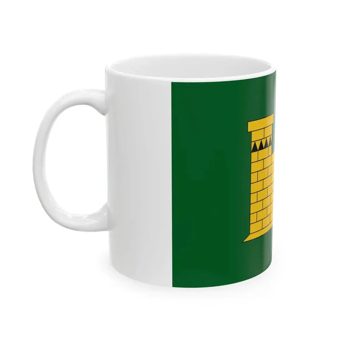 Flag of Swat (Pakistan) White Coffee Mug - Go Mug Yourself