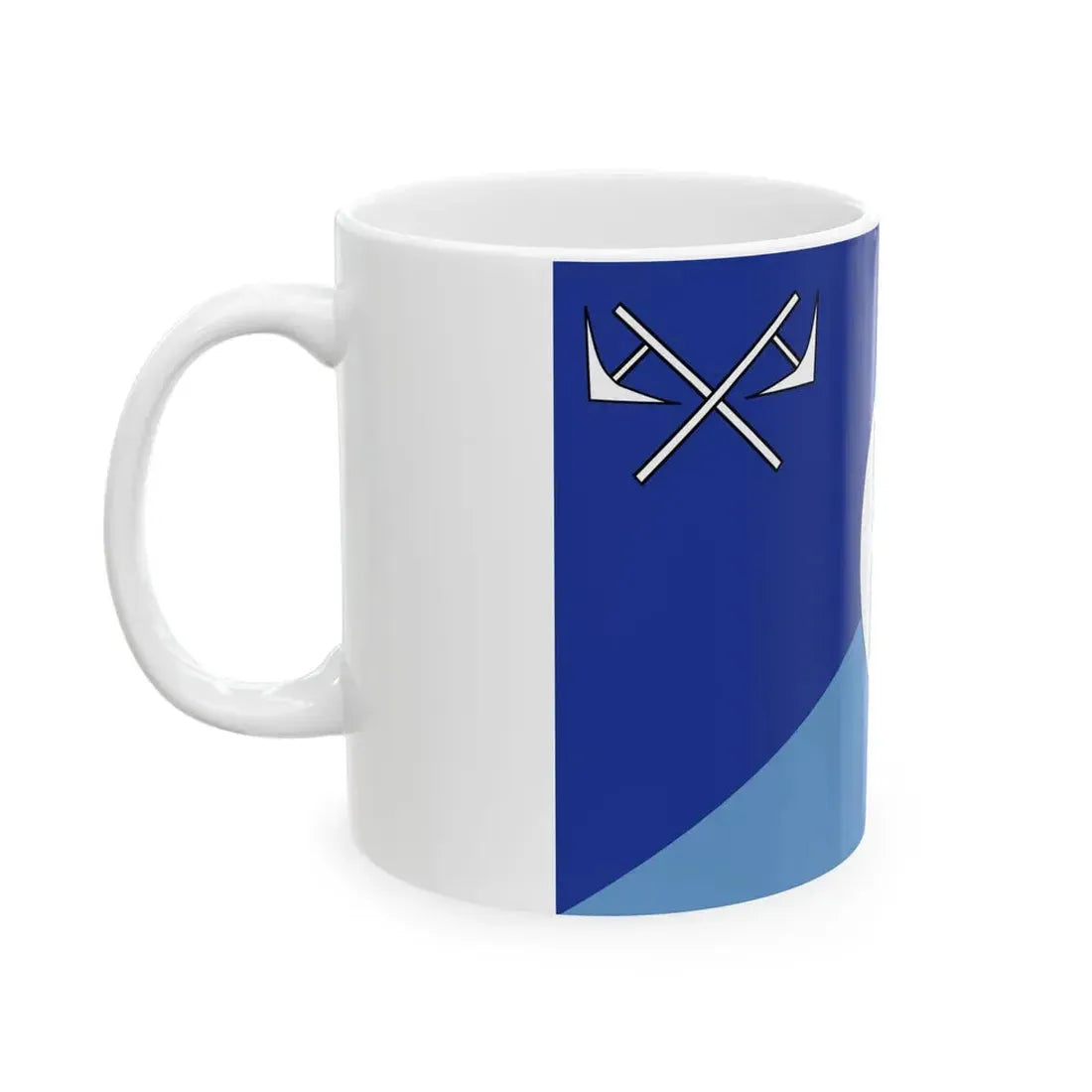 Flag of Swaziland c. 1890-1894 (Eswatini) White Coffee Mug - Go Mug Yourself