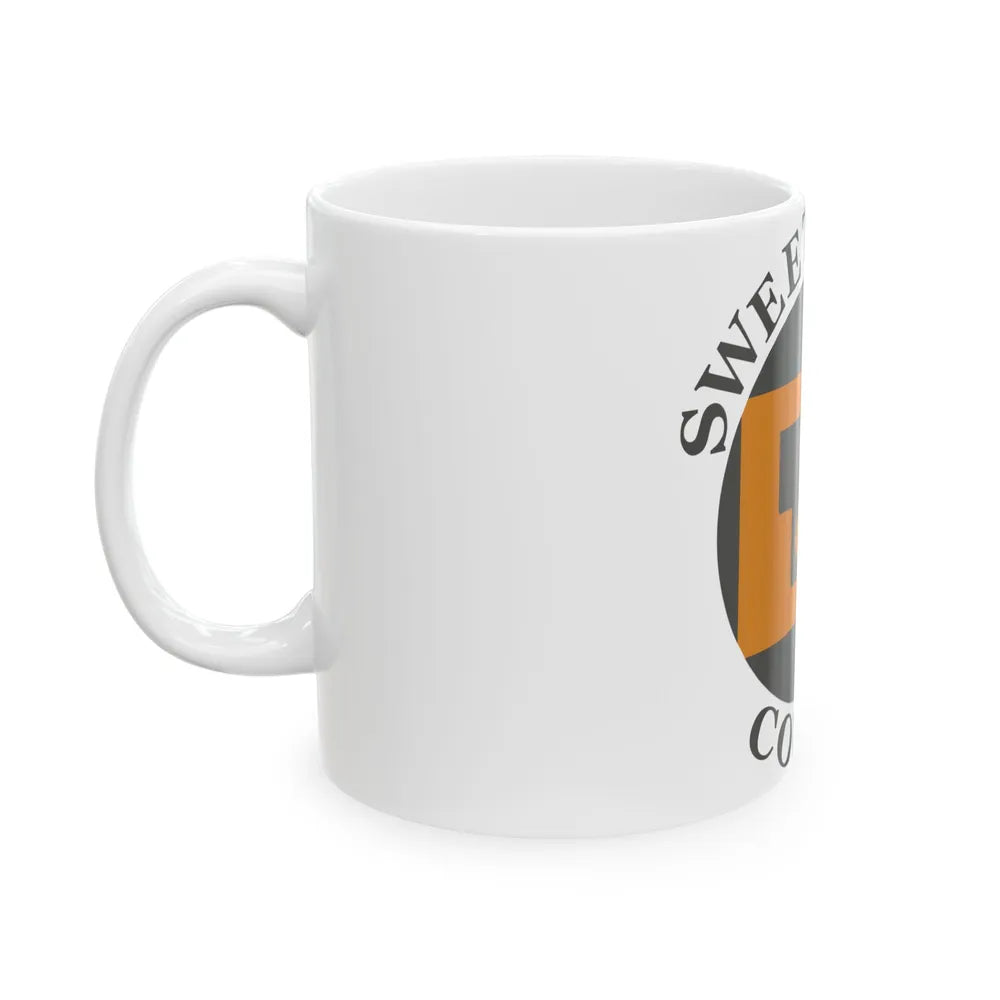 Flag of Sweetwater County Wyoming (United States) White Coffee Mug - Go Mug Yourself