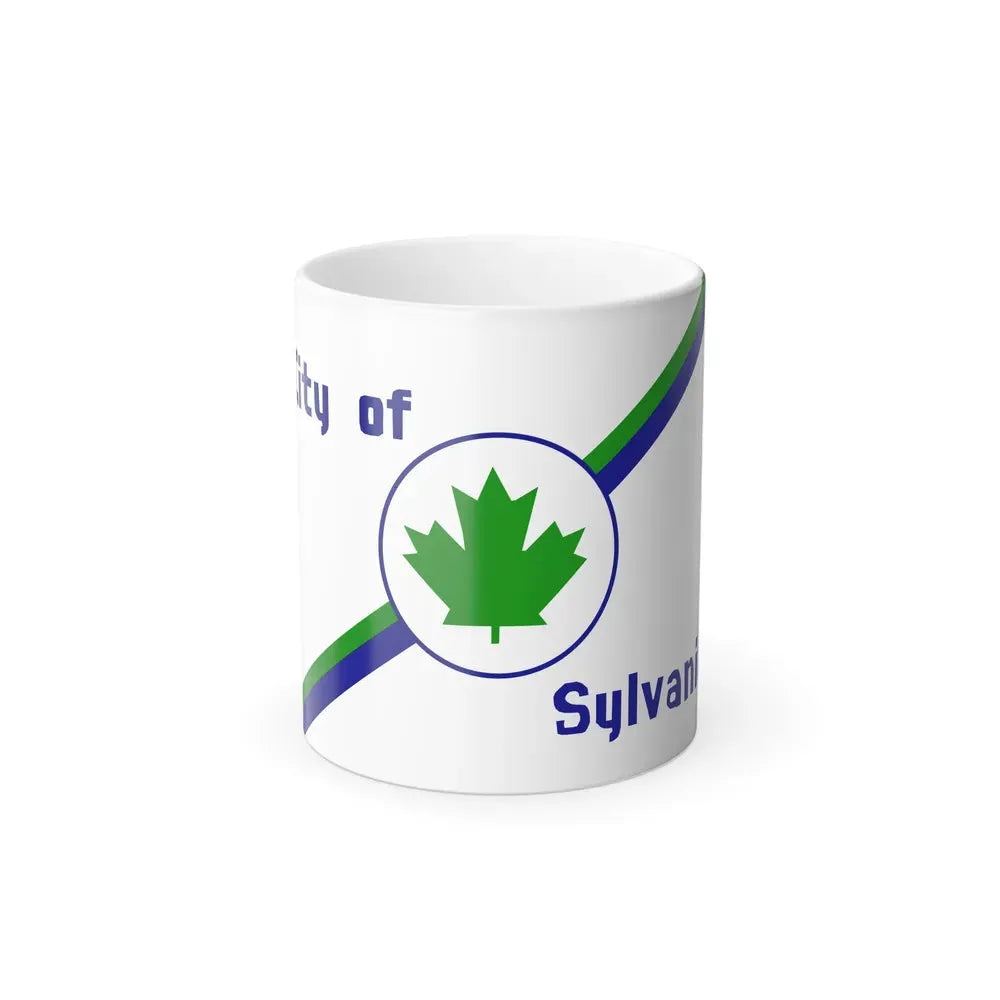 Flag of Sylvania, Ohio - Color Changing Coffee Mug 11oz - Go Mug Yourself