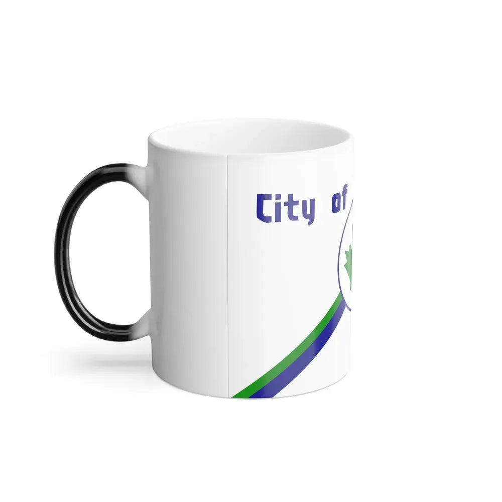 Flag of Sylvania, Ohio - Color Changing Coffee Mug - Go Mug Yourself
