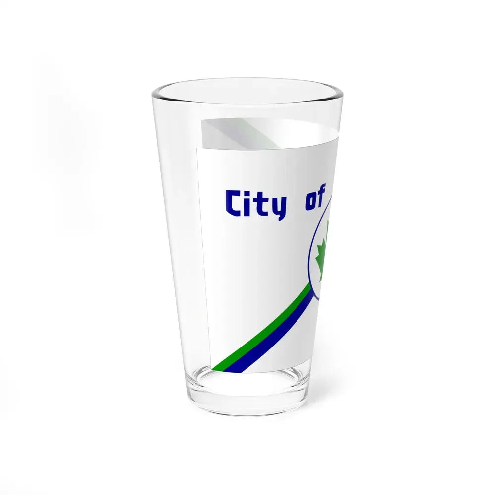 Flag of Sylvania, Ohio - Pint Glass 16oz - Go Mug Yourself