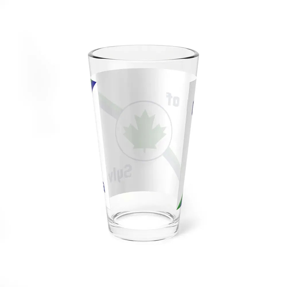 Flag of Sylvania, Ohio - Pint Glass 16oz - Go Mug Yourself