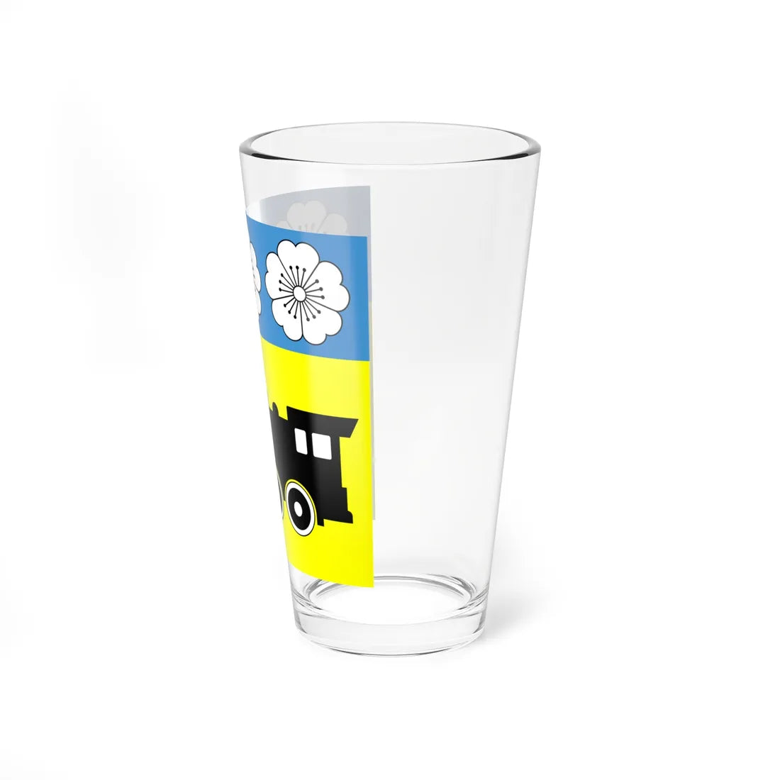 Flag of Synelnykove (Ukraine) Pint Glass 16oz - Go Mug Yourself