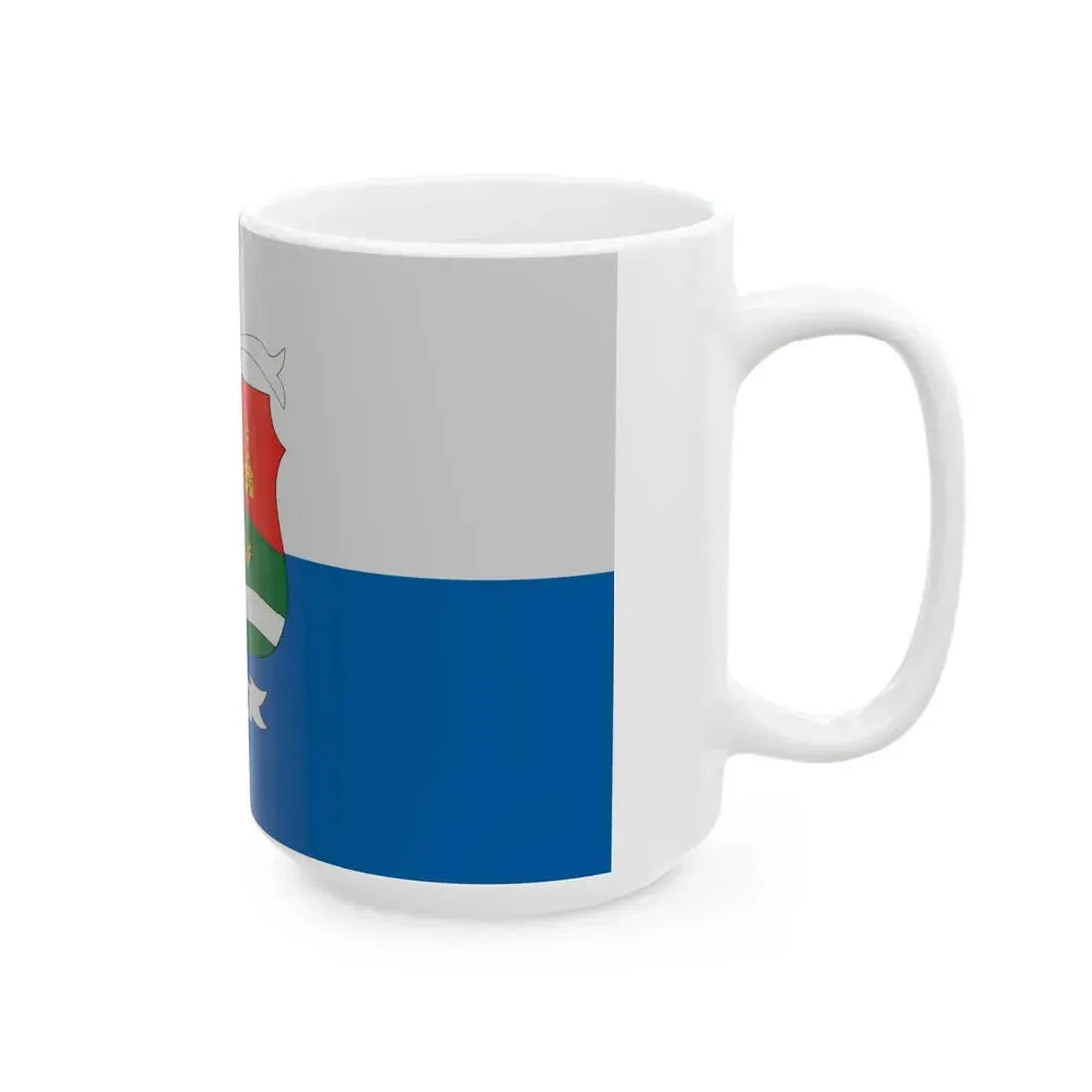 Flag of Szakaly (Hungary) White Coffee Mug - Go Mug Yourself