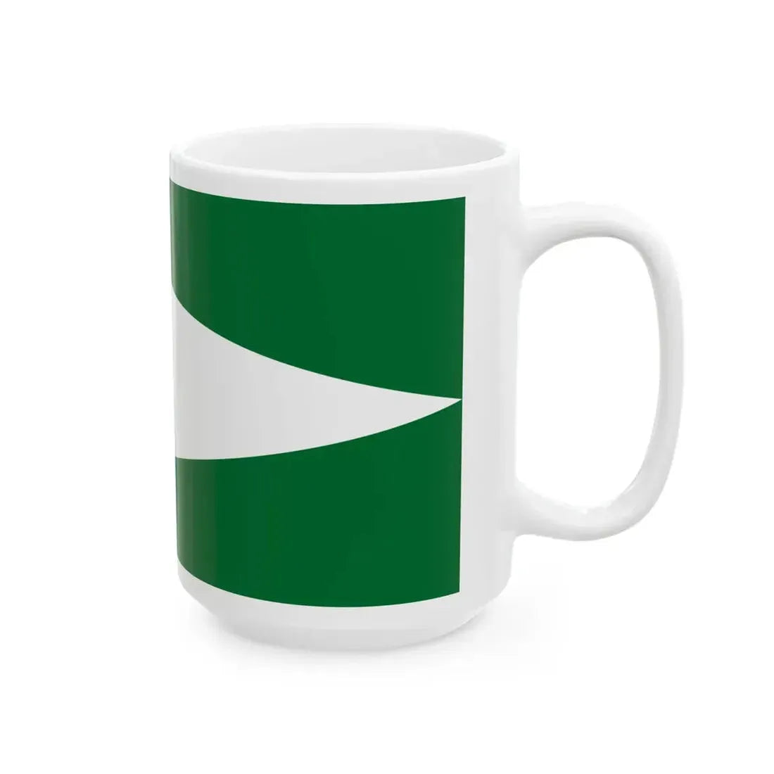 Flag of Szarvasgede (Hungary) White Coffee Mug - Go Mug Yourself