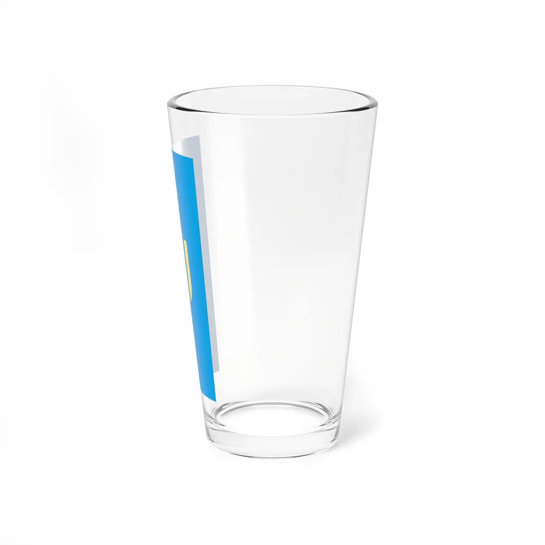 Flag of Szigethalom vertical (Hungary) Pint Glass 16oz - Go Mug Yourself