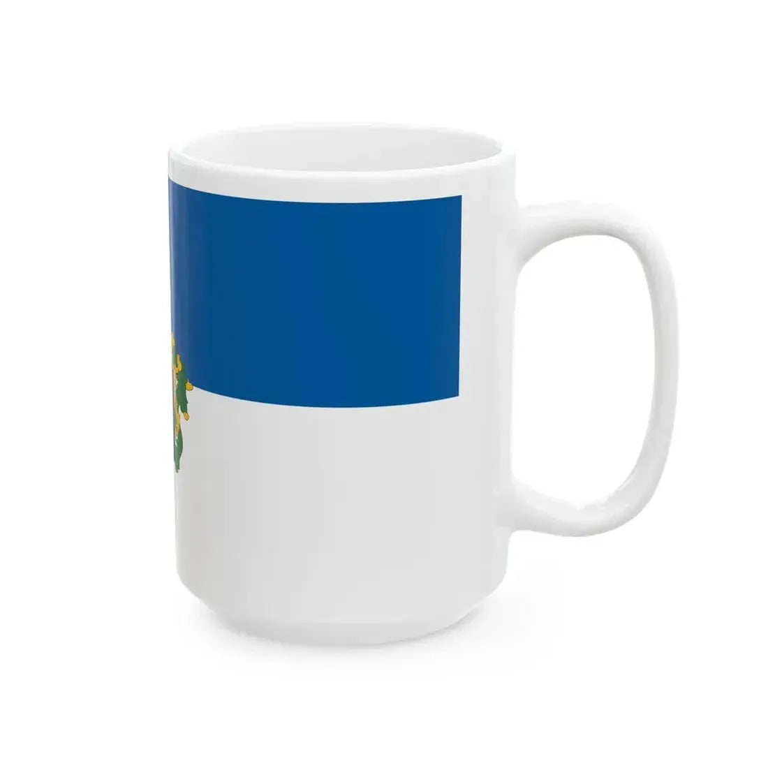 Flag of Szigliget (Hungary) White Coffee Mug - Go Mug Yourself