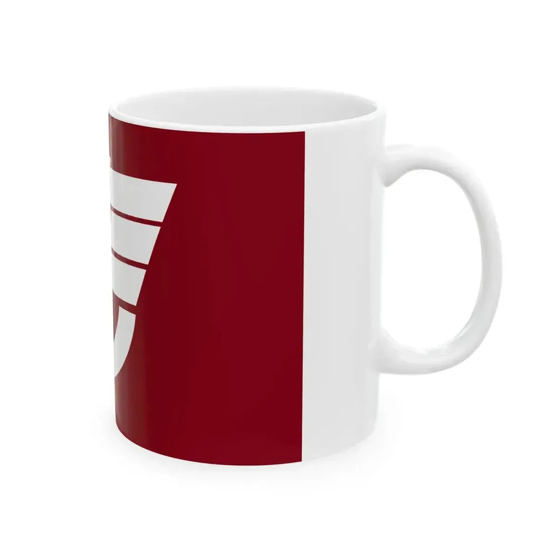 Flag of Tabayama Yamanashi (Japan) White Coffee Mug - Go Mug Yourself