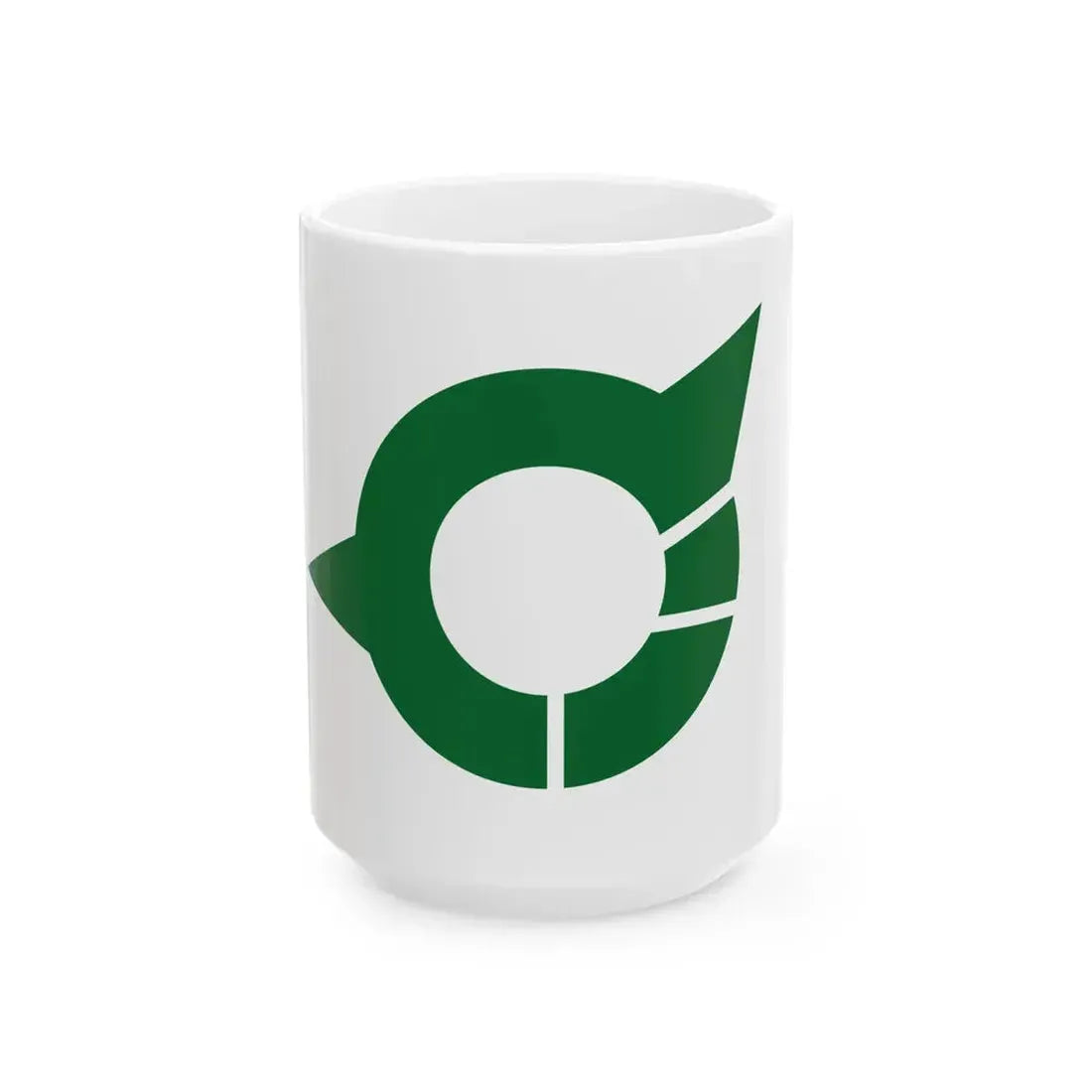 Flag of Tabuse Yamaguchi (Japan) White Coffee Mug 15oz - Go Mug Yourself
