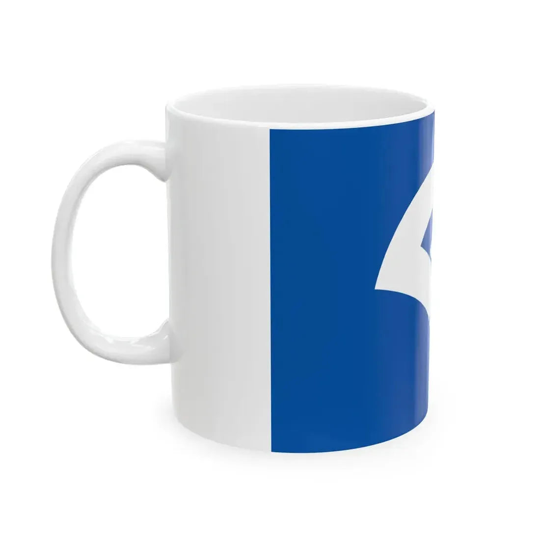 Flag of Tachiarai Fukuoka (Japan) White Coffee Mug - Go Mug Yourself