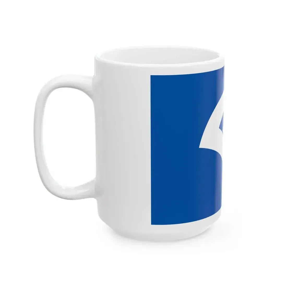 Flag of Tachiarai Fukuoka (Japan) White Coffee Mug - Go Mug Yourself