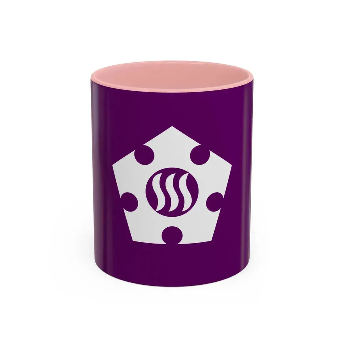 Flag of Tachikawa Tokyo Japan - Accent Coffee Mug 11oz Pink - Go Mug Yourself