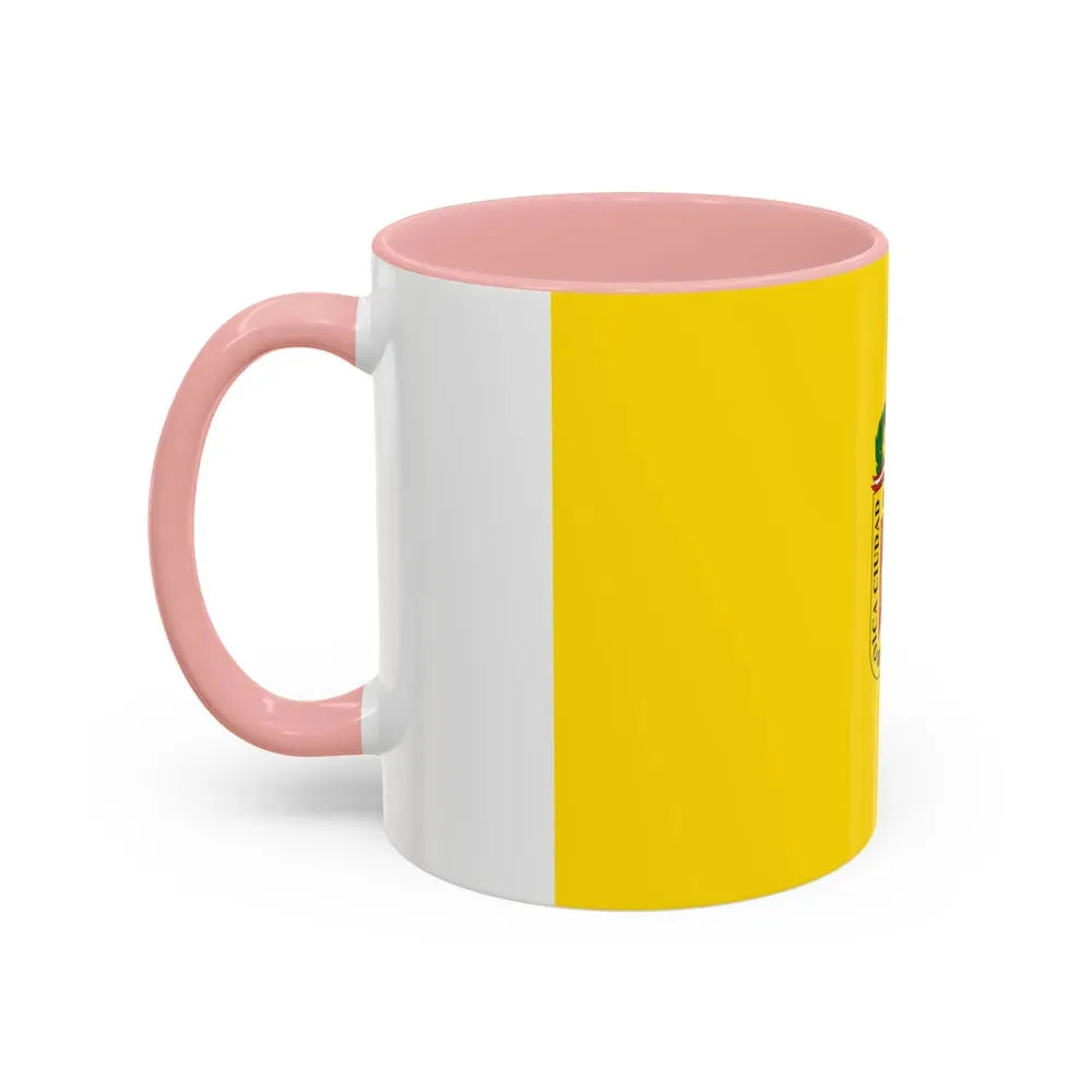 Flag of Tacna capital of the Tacna Region Peru - Accent Coffee Mug - Go Mug Yourself