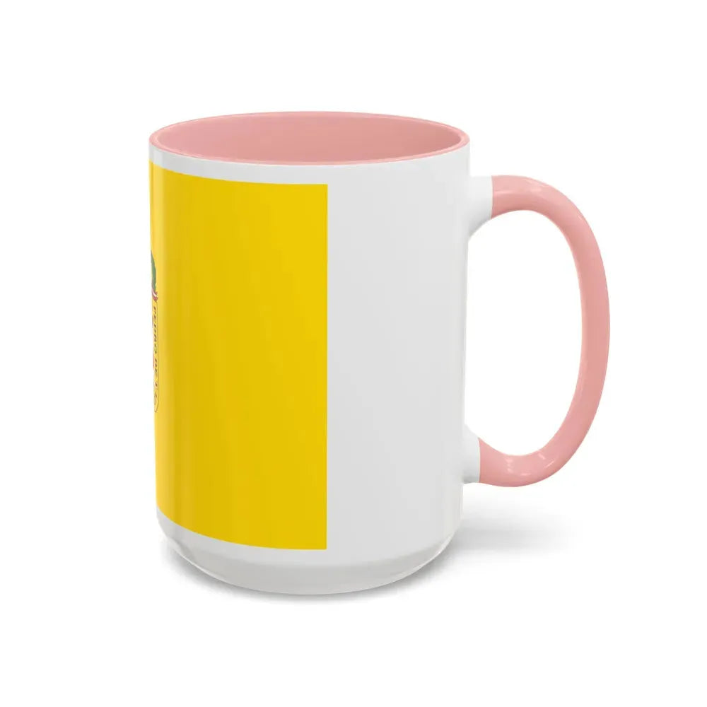 Flag of Tacna capital of the Tacna Region Peru - Accent Coffee Mug - Go Mug Yourself