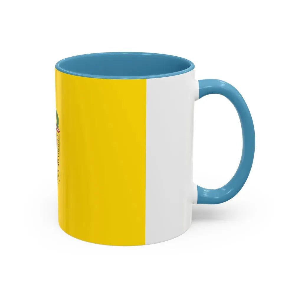 Flag of Tacna capital of the Tacna Region Peru - Accent Coffee Mug - Go Mug Yourself