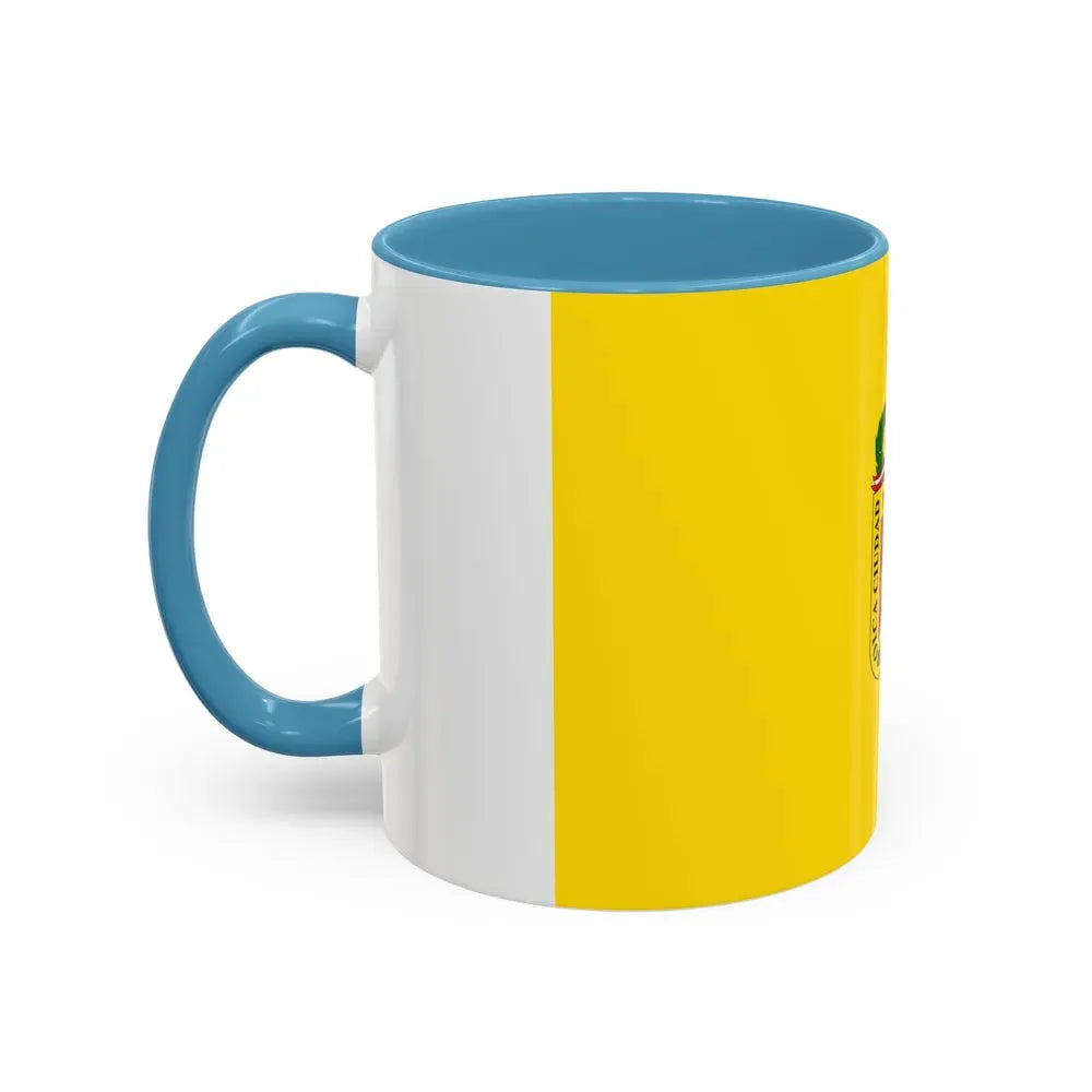 Flag of Tacna capital of the Tacna Region Peru - Accent Coffee Mug - Go Mug Yourself