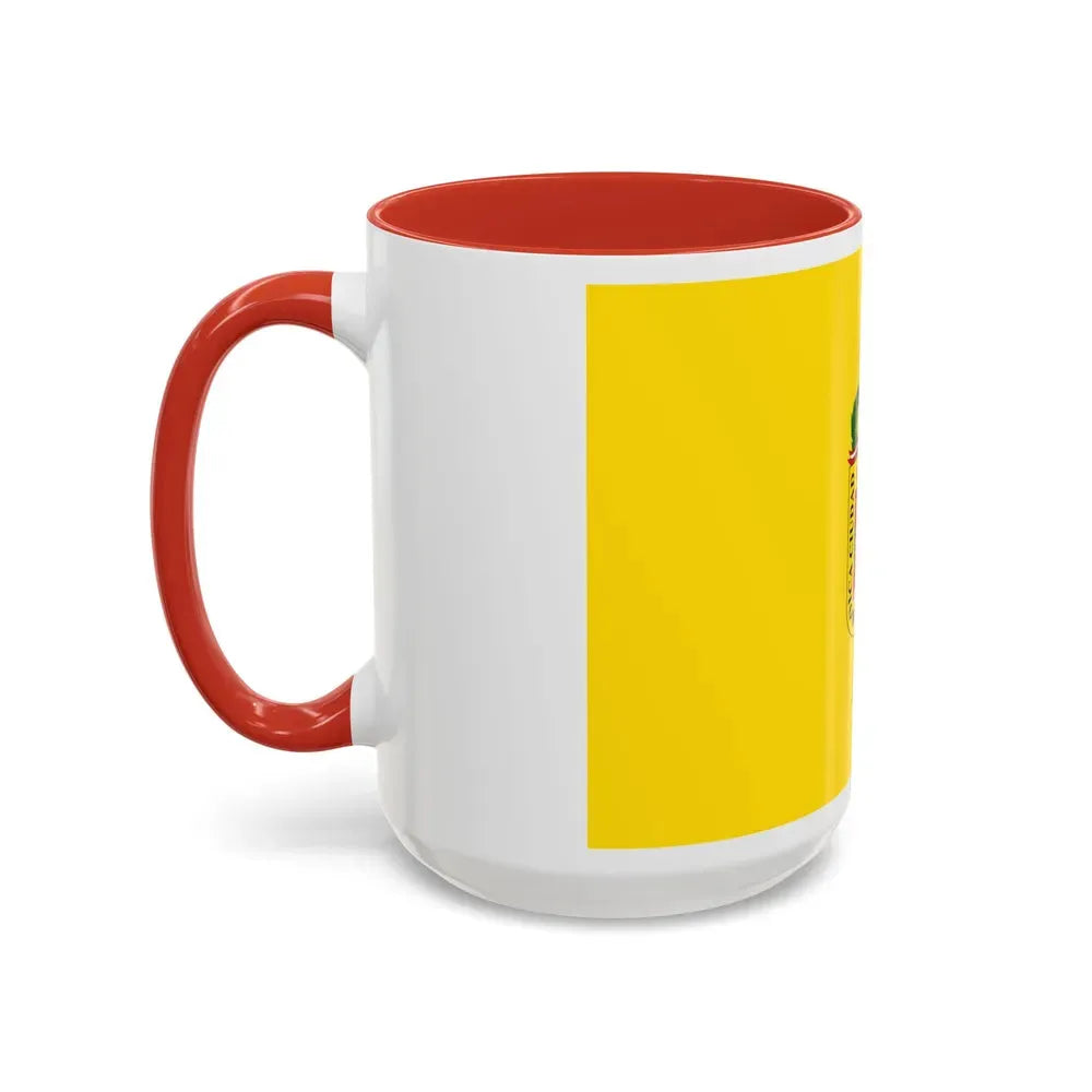 Flag of Tacna capital of the Tacna Region Peru - Accent Coffee Mug - Go Mug Yourself
