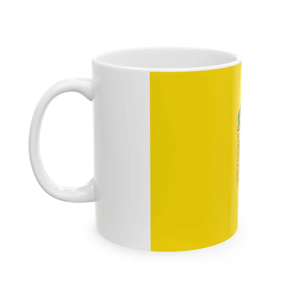 Flag of Tacna capital of the Tacna Region Peru - White Coffee Mug - Go Mug Yourself