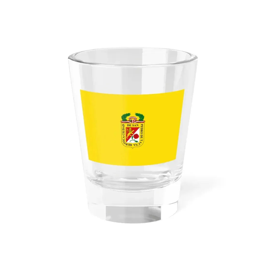 Flag of Tacna (Peru) Shot Glass 1.5oz 1.5oz - Go Mug Yourself