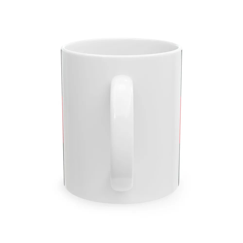 Flag of Tacuara Nationalist Movement (Argentina) White Coffee Mug - Go Mug Yourself