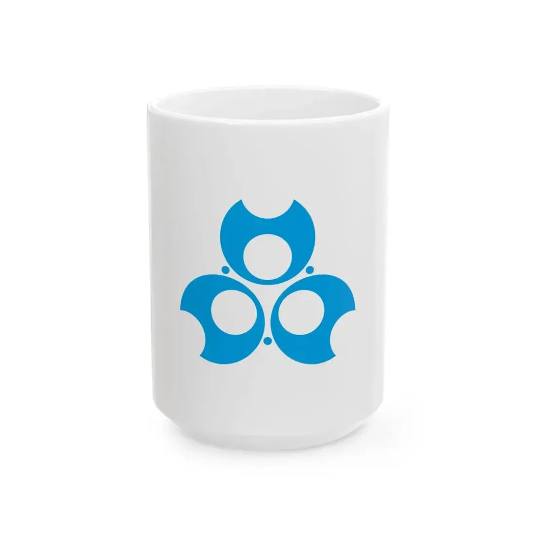 Flag of Tadami Fukushima (Japan) White Coffee Mug 15oz - Go Mug Yourself