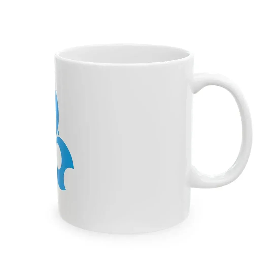 Flag of Tadami Fukushima (Japan) White Coffee Mug - Go Mug Yourself