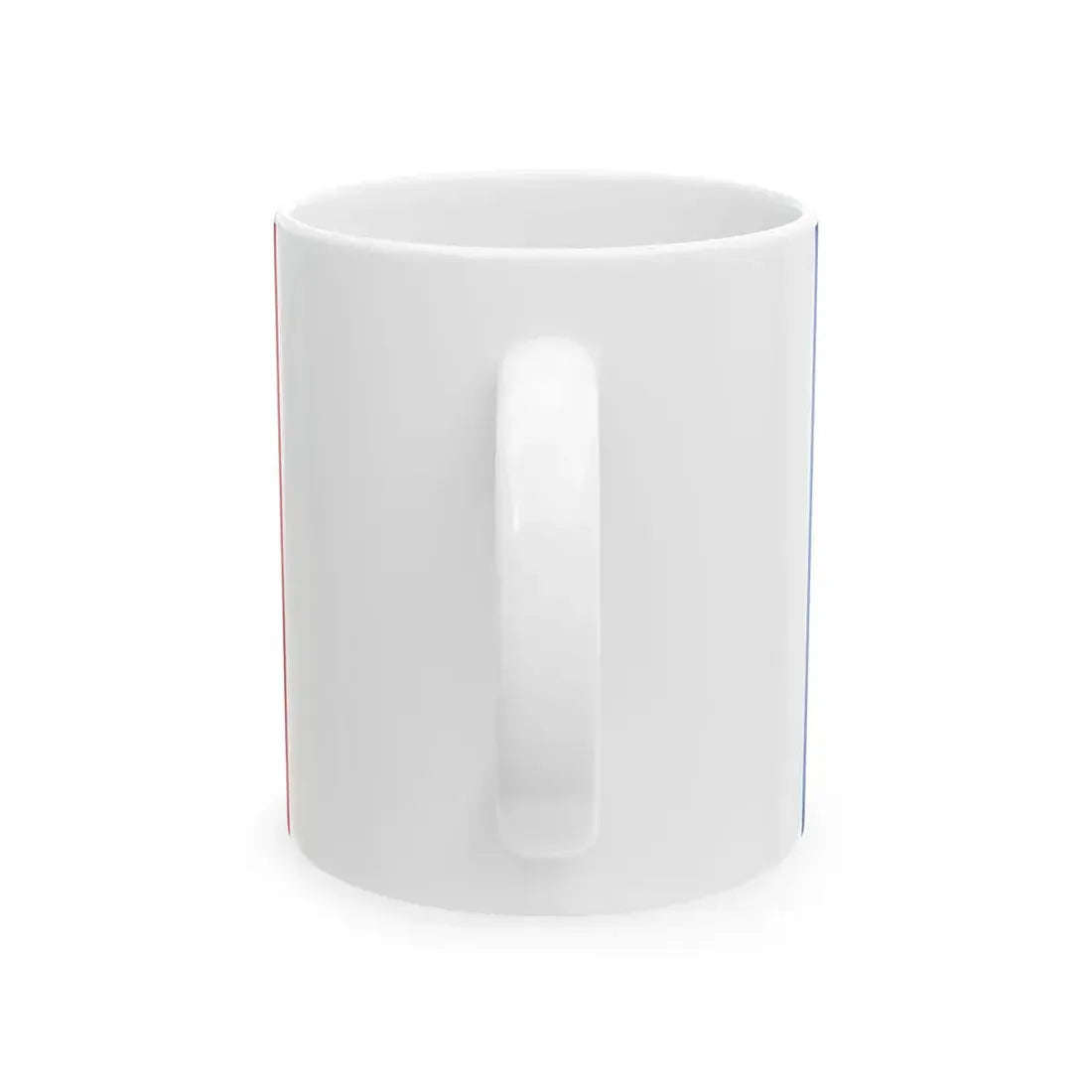 Flag of Tahiti since 1880 (France) White Coffee Mug - Go Mug Yourself