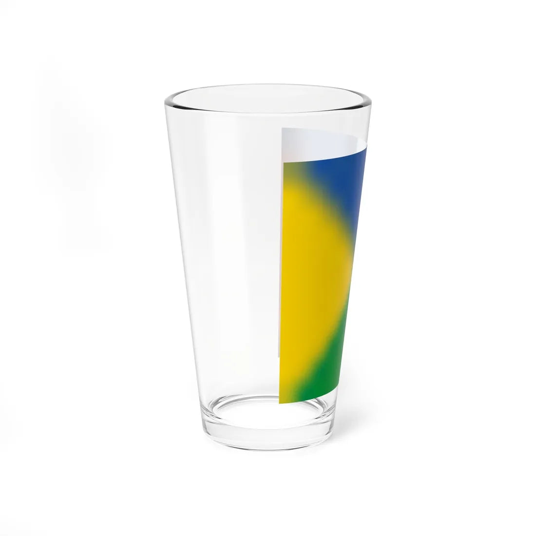 Flag of Taiky (Ukraine) Pint Glass 16oz - Go Mug Yourself
