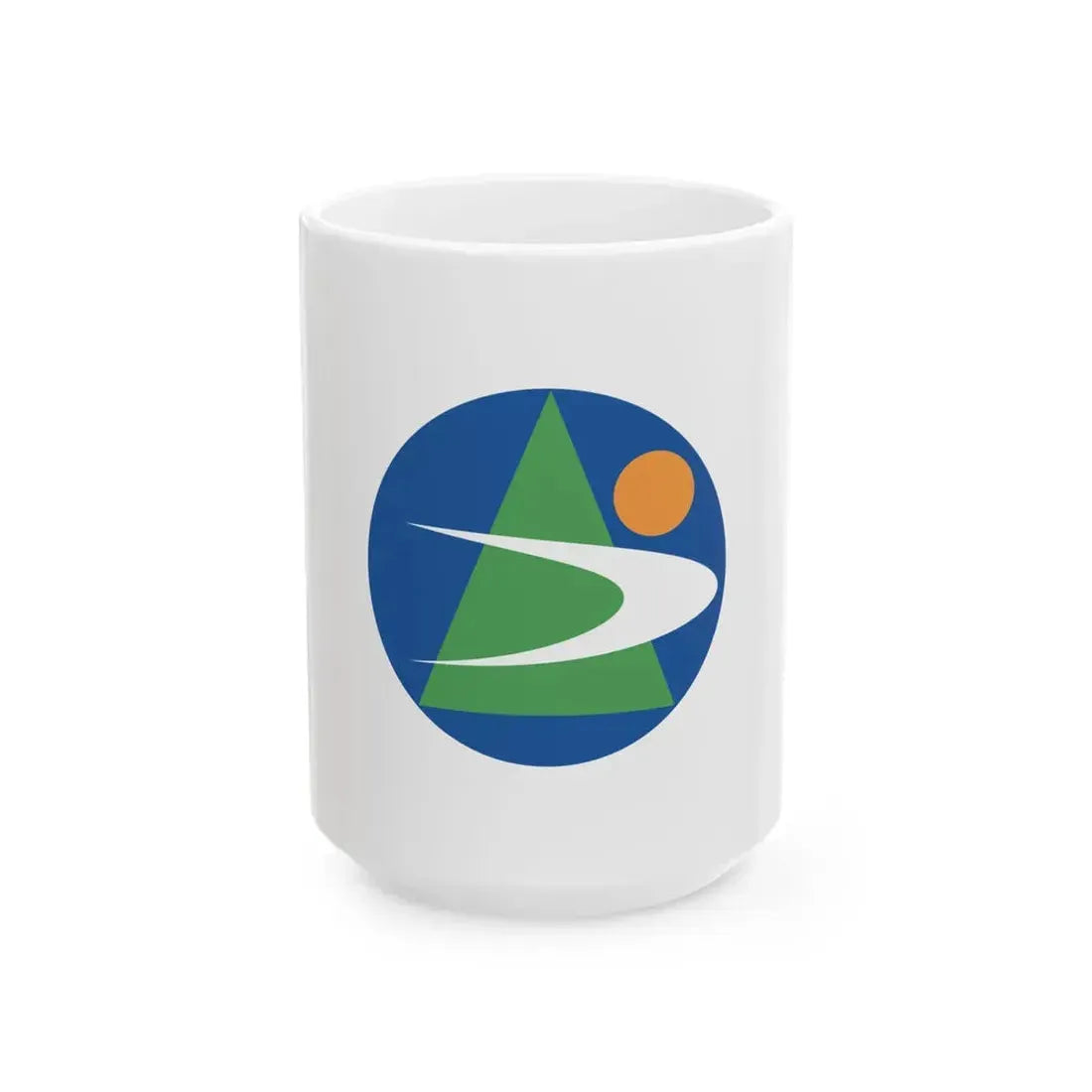 Flag of Tainai Niigata (Japan) White Coffee Mug 15oz - Go Mug Yourself