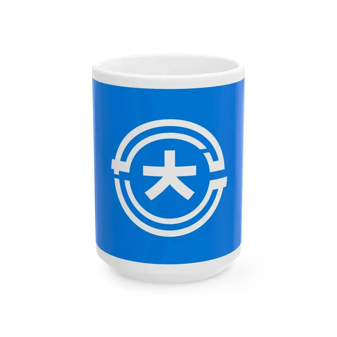 Flag of Taisei Hokkaido 1955-2005 (Japan) White Coffee Mug 15oz - Go Mug Yourself