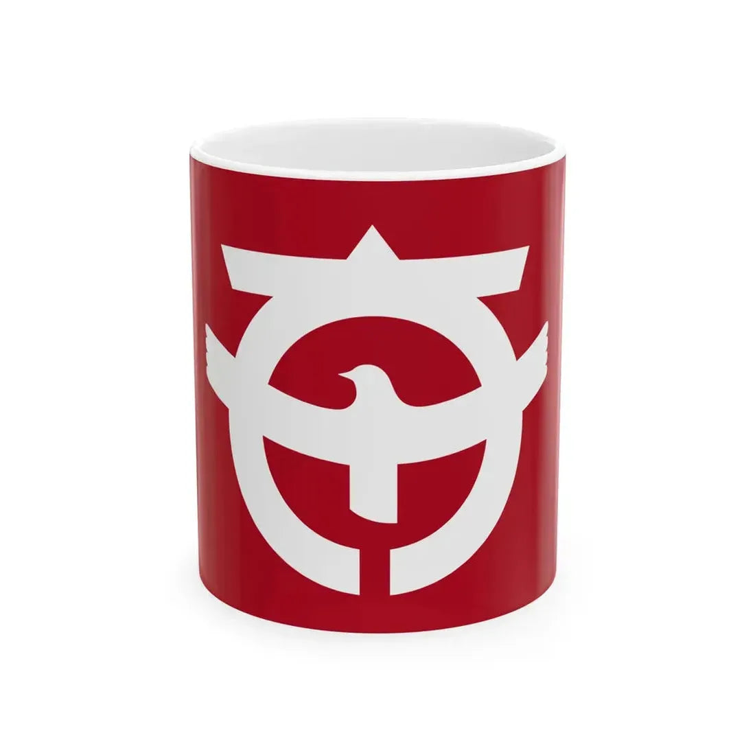 Flag of Taishi Osaka (Japan) White Coffee Mug 11oz - Go Mug Yourself