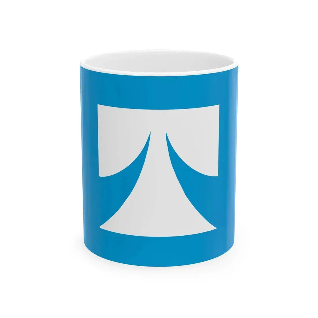 Flag of Taiwa Miyagi (Japan) White Coffee Mug 11oz - Go Mug Yourself