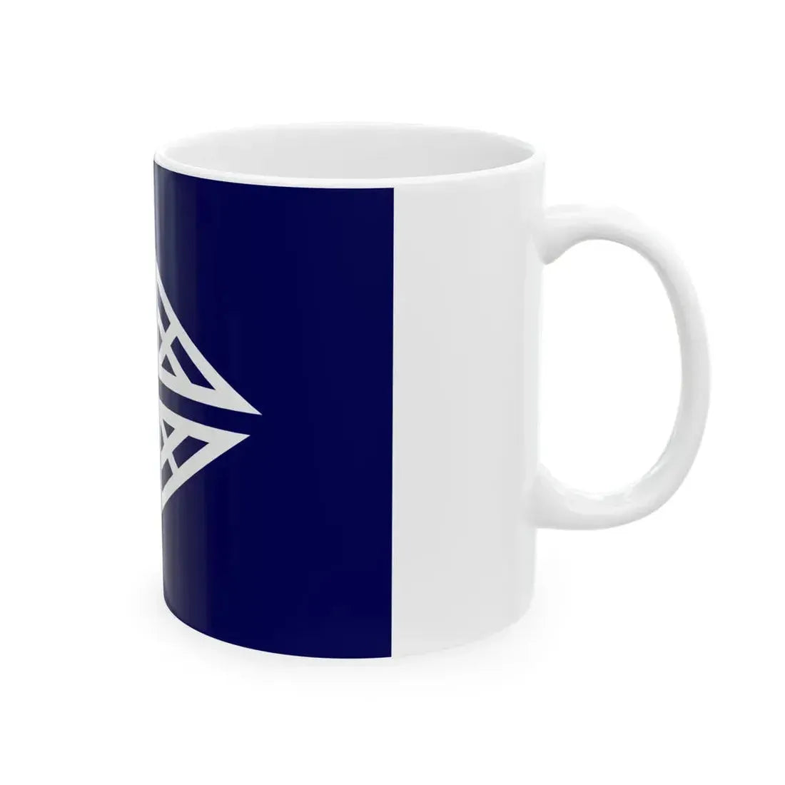 Flag of Tajiri Osaka (Japan) White Coffee Mug - Go Mug Yourself