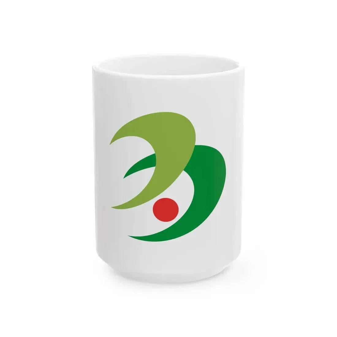 Flag of Taka Hyogo (Japan) White Coffee Mug 15oz - Go Mug Yourself